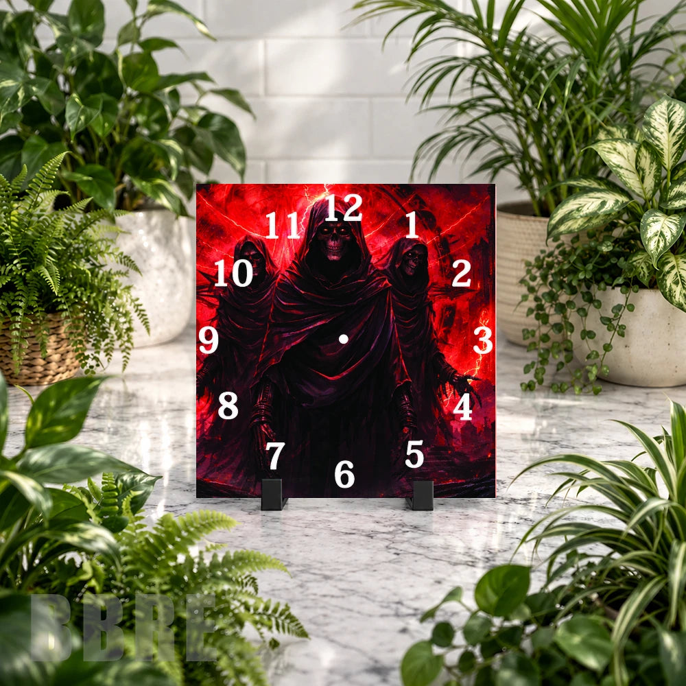 Reaper Trio Clock Mockup