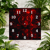 Red Tiger Clock Sublimation Wrap
