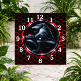 Lion Emblem Clock Sublimation Wrap