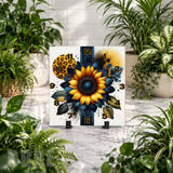 Sunflower Splash Clock Mockup