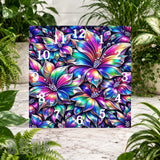 Floral Fantasy Clock Sublimation Wrap