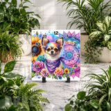 Charming Chihuahua Clock Mockup