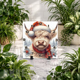Highland Cow 2 Clock Mockup