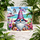 Beach Gnome Clock Sublimation Wrap