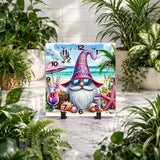 Beach Gnome Clock Mockup