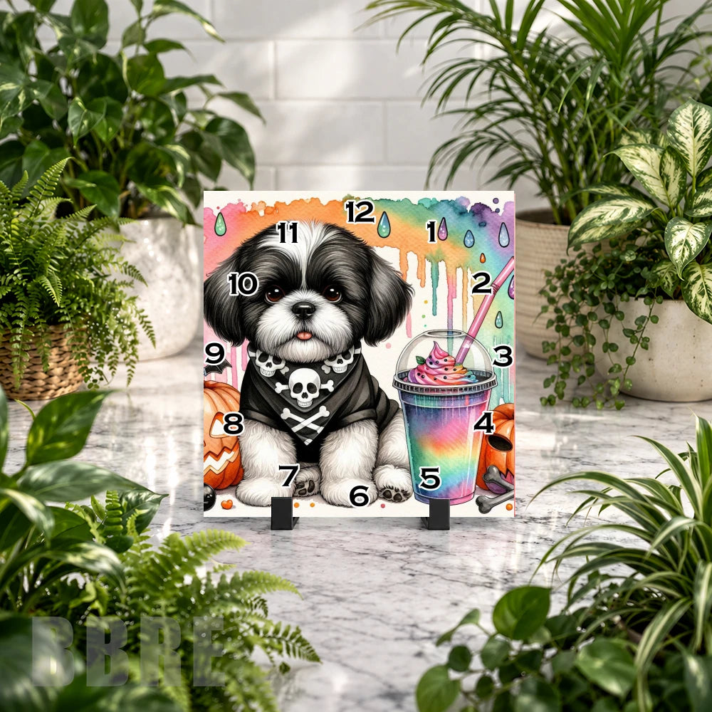 Puppy Clock Clock Mockup