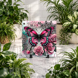 Butterfly Blossom 7 Clock Mockup