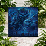 Grim Reaper 2 Clock Sublimation Wrap