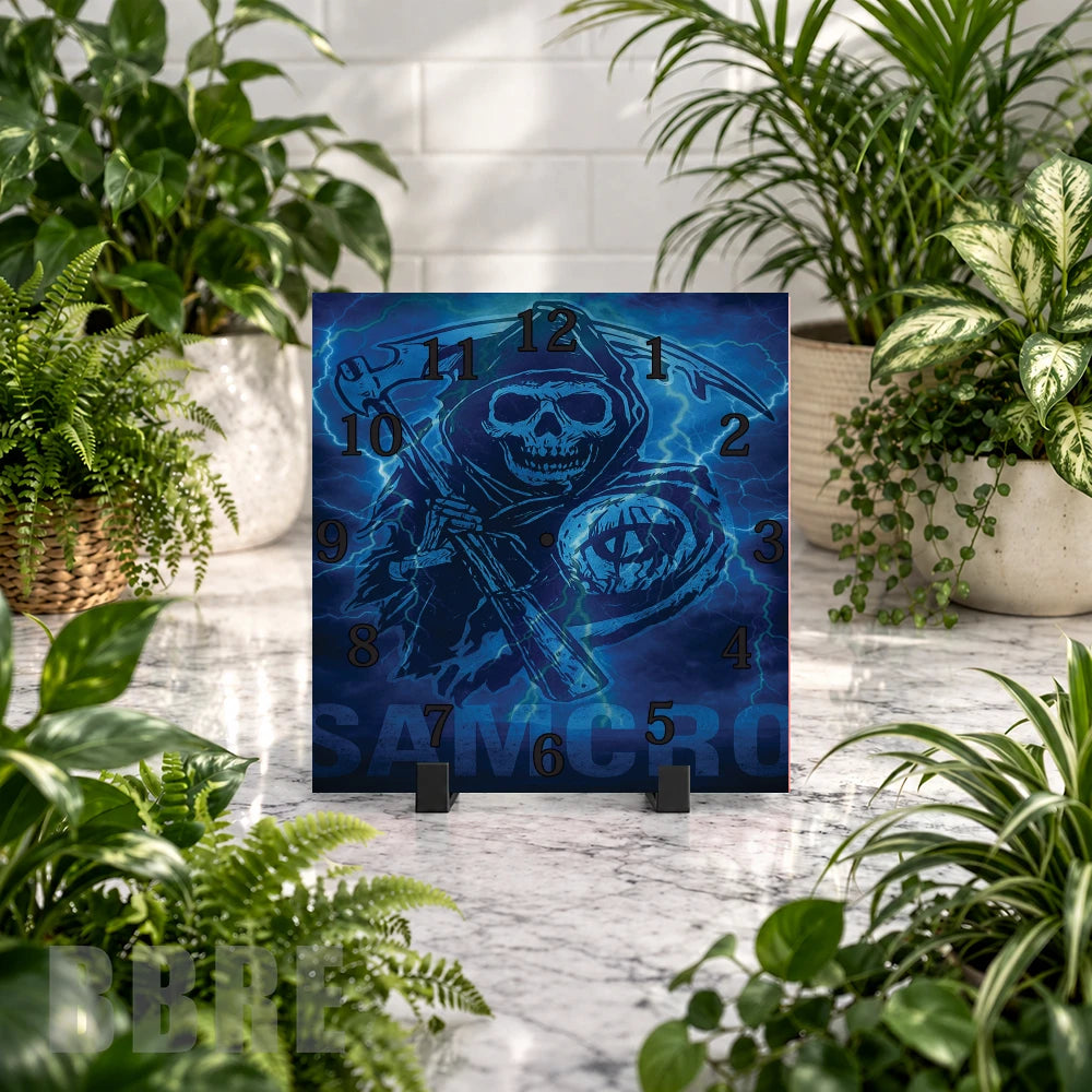 Grim Reaper 2 Clock Mockup