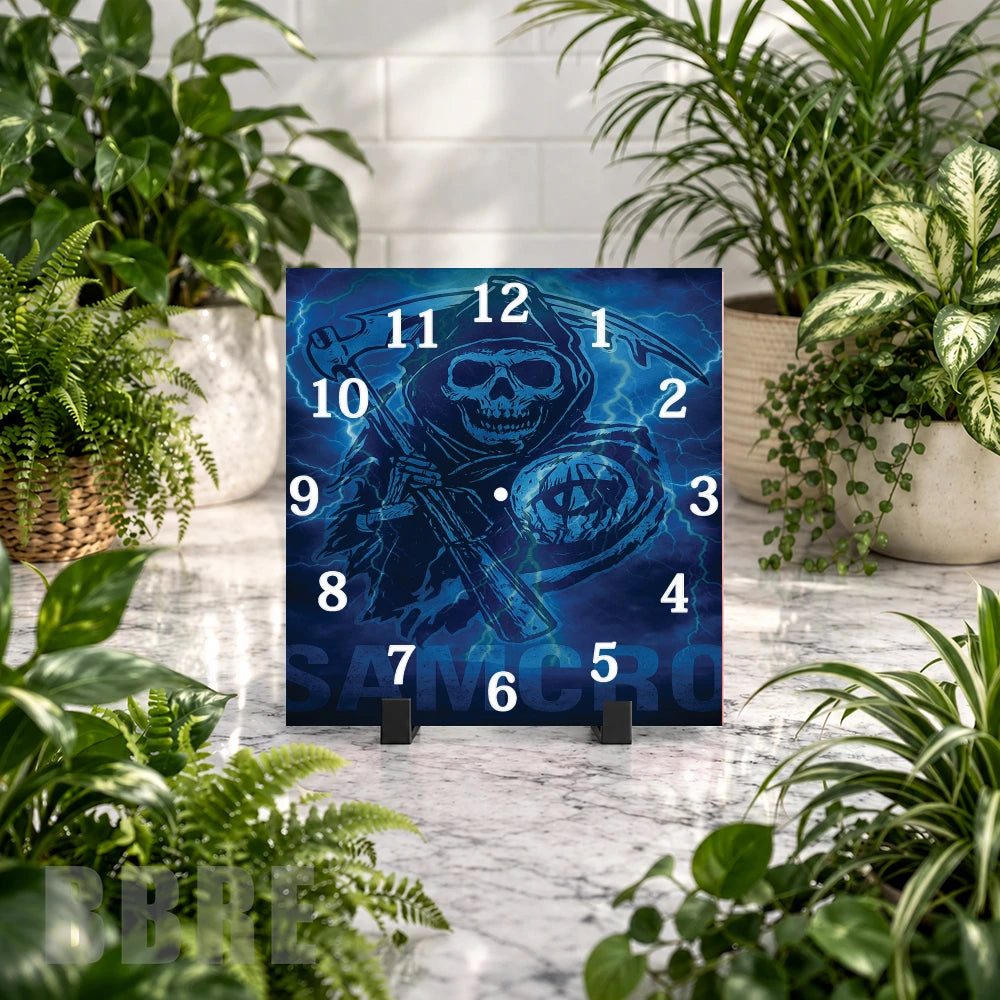 Grim Reaper 3 Clock Mockup