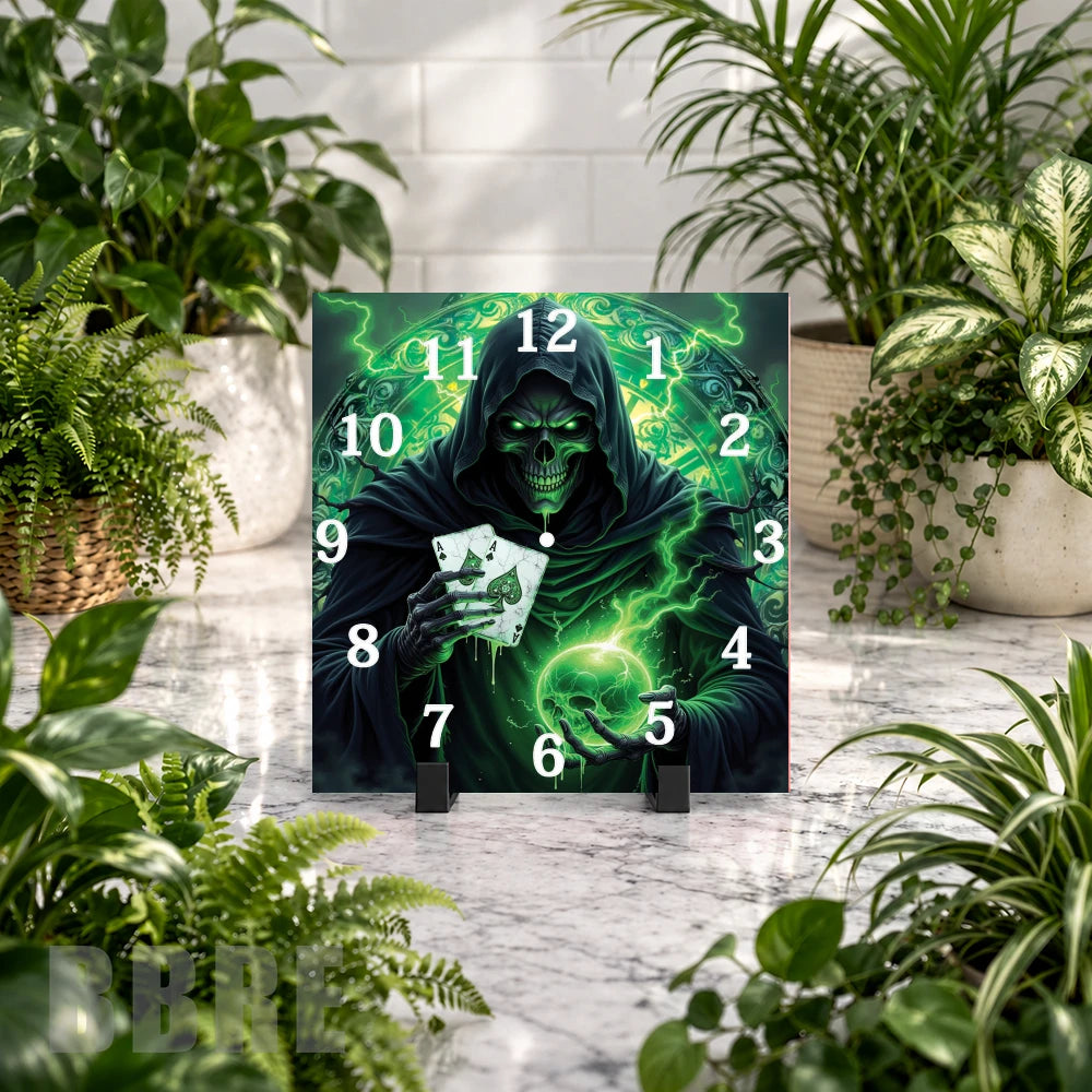 Mystic Grim Clock Mockup