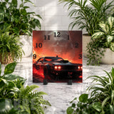 Inferno Racer Clock Mockup