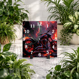 Motorcycle Fury 2 Clock Mockup