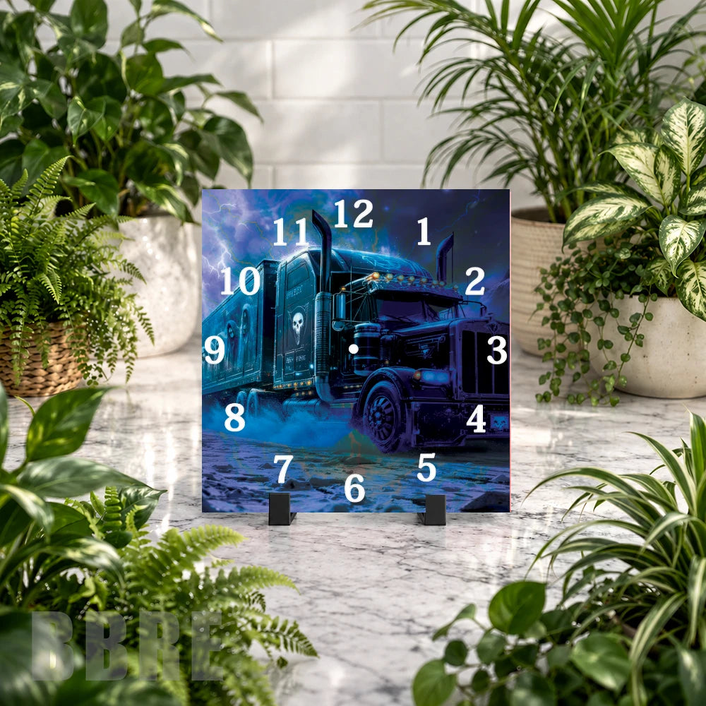 Thunder Truck 2 Clock Mockup