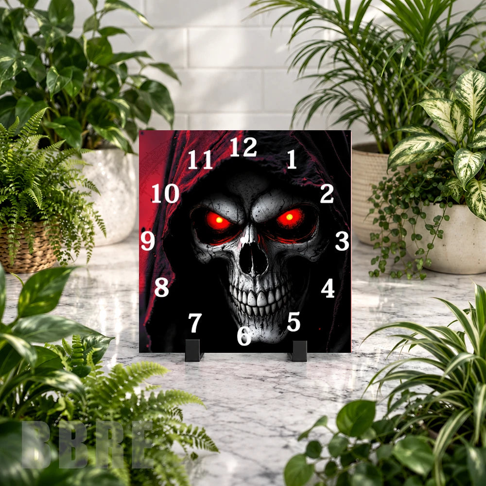Grim Reaper 6 Clock Mockup