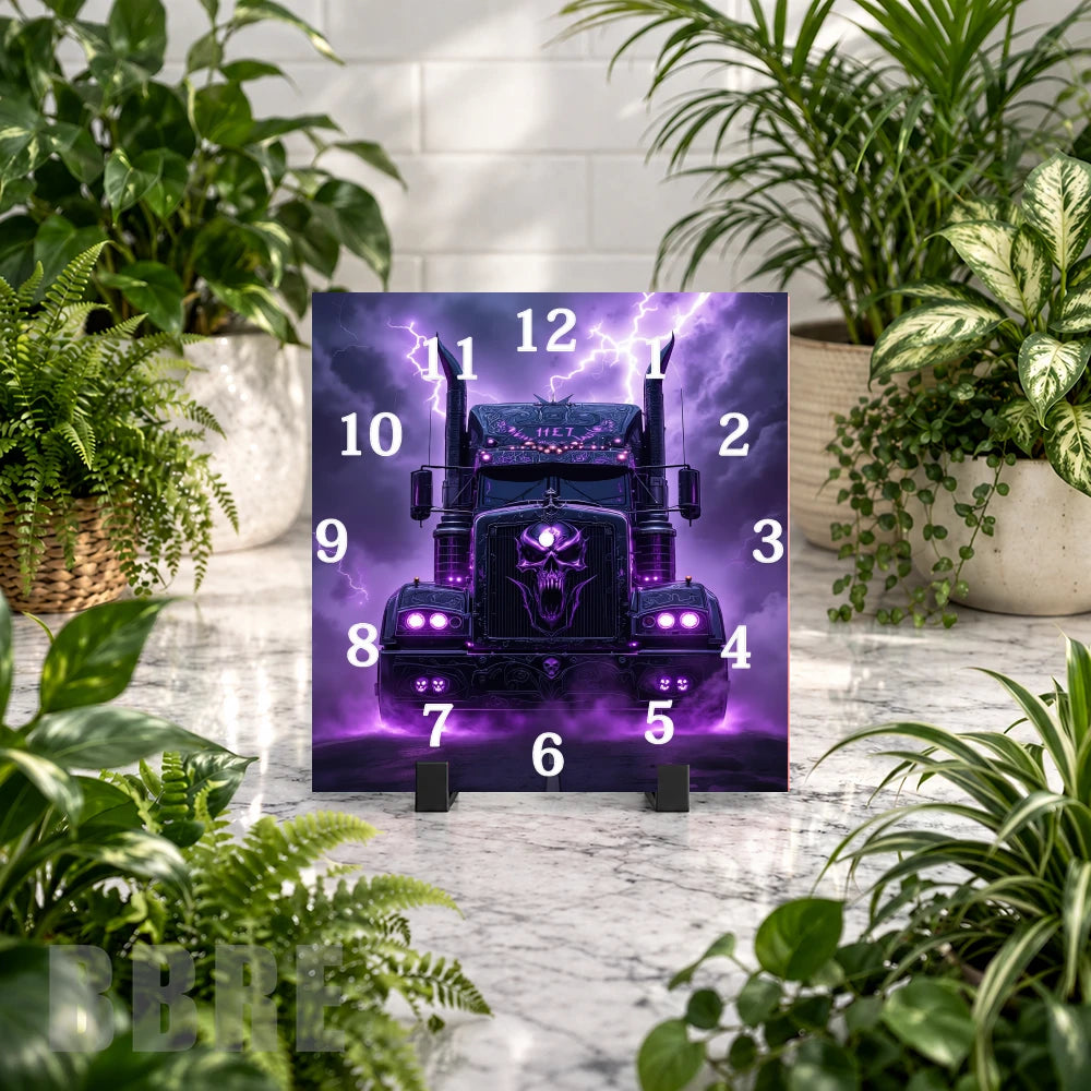 Thunder Truck 3 Clock Mockup