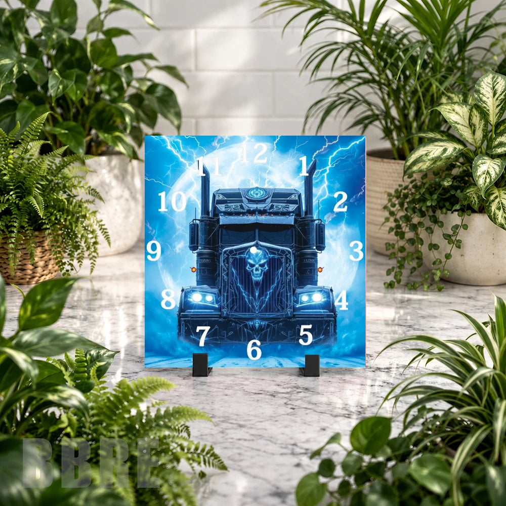 Thunder Truck 4 Clock Mockup