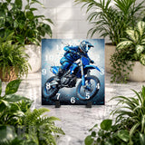 Motocross Action Clock Mockup