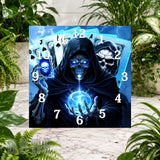 Mystic Gambler Clock Sublimation Wrap