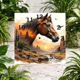 Majestic Horse 8 Clock Sublimation Wrap