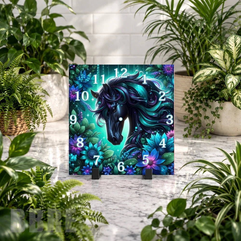 Mystical Unicorn Clock Mockup
