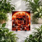 Truck Night Clock Mockup