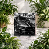 Muscle Car Clock Mockup