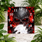 Skull Clock 2 Clock Sublimation Wrap