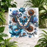 Butterfly Bloom 6 Clock Sublimation Wrap
