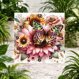 Butterfly Blossom 9 Clock Sublimation Wrap