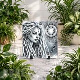 Mystic Woman 2 Clock Mockup