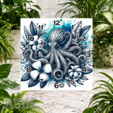 Octopus Design Clock Sublimation Wrap