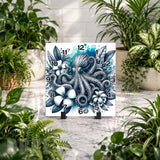 Octopus Design Clock Mockup