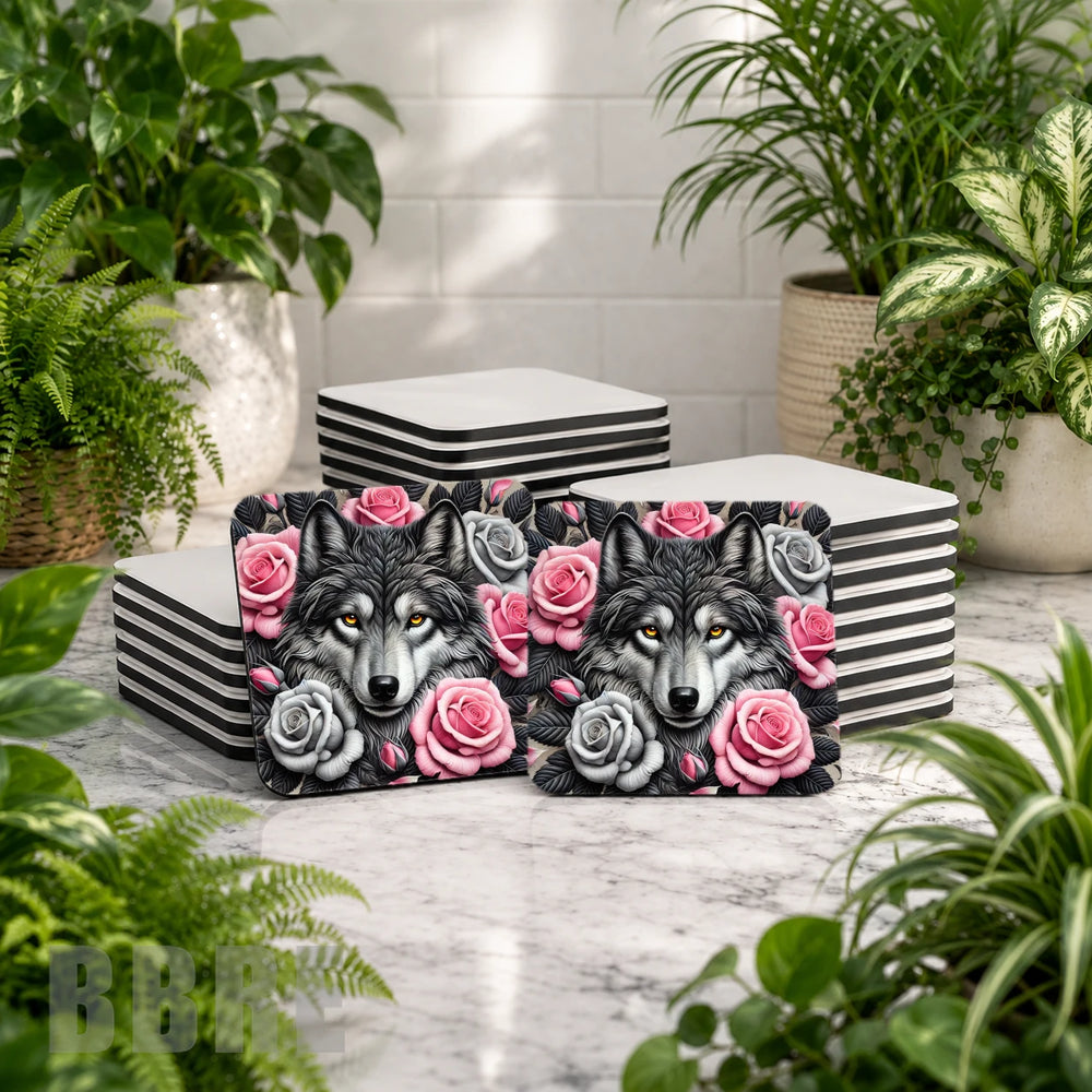 Wolf Rose Mockup Image