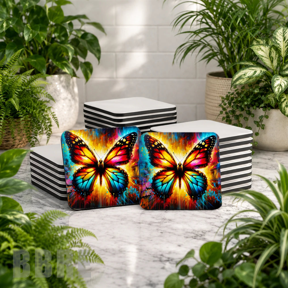 Vibrant Butterfly Mockup Image