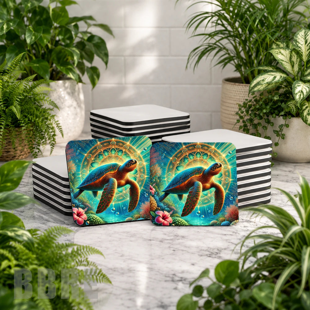 Turtle Mandala Mockup Image