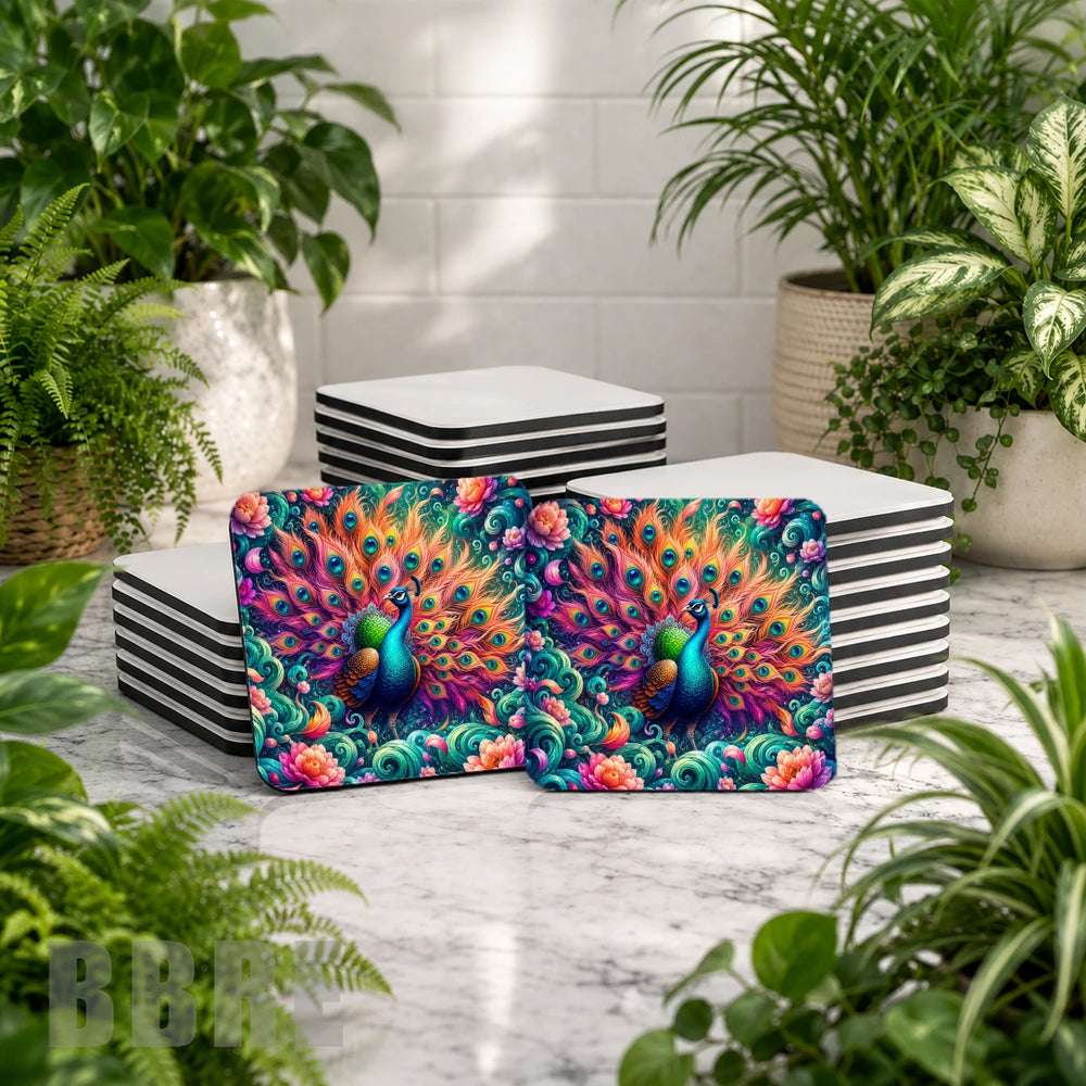 Peacock Paradise Mockup Image