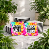 Caution Filter Mockup Image