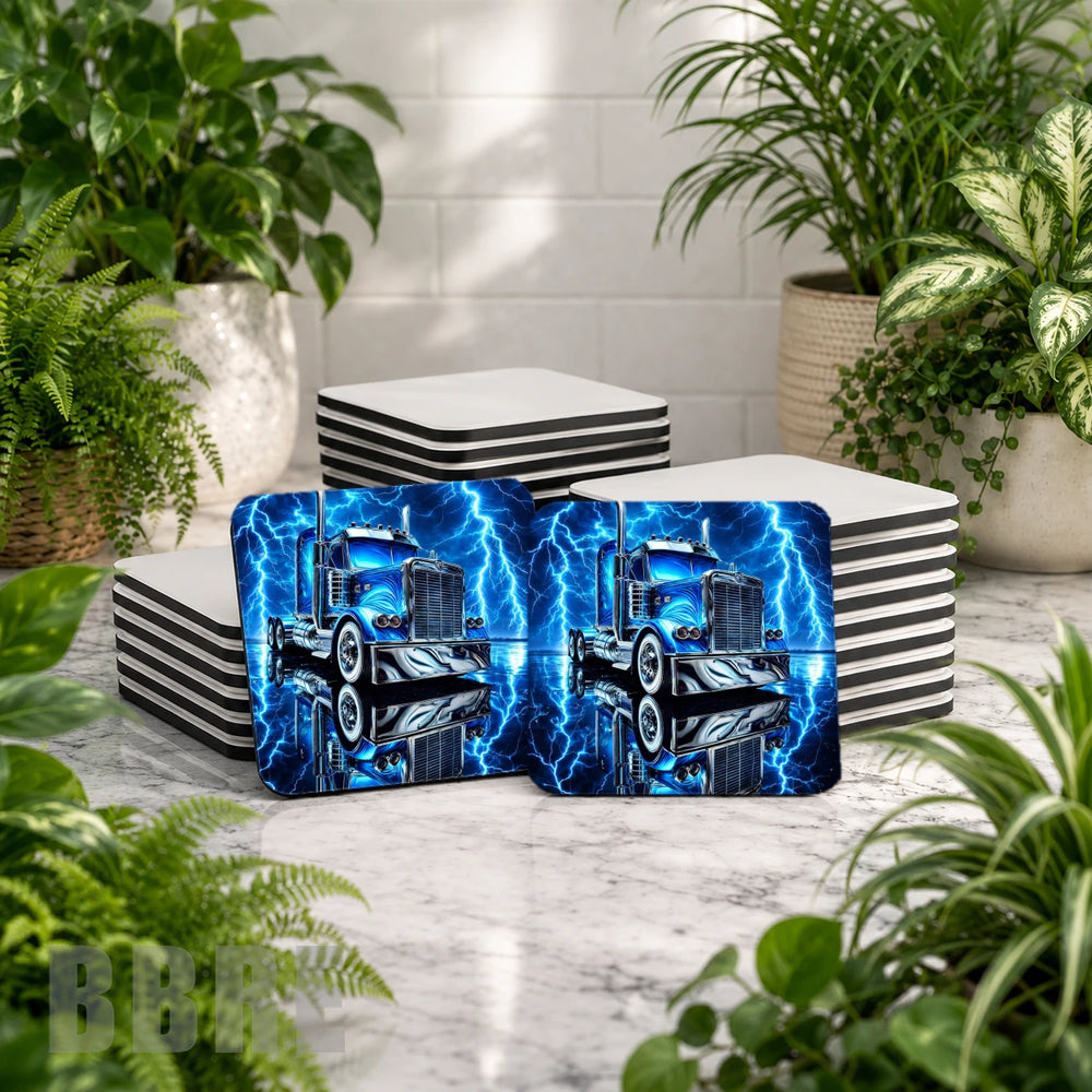 Electric Truck 2 Mockup Image