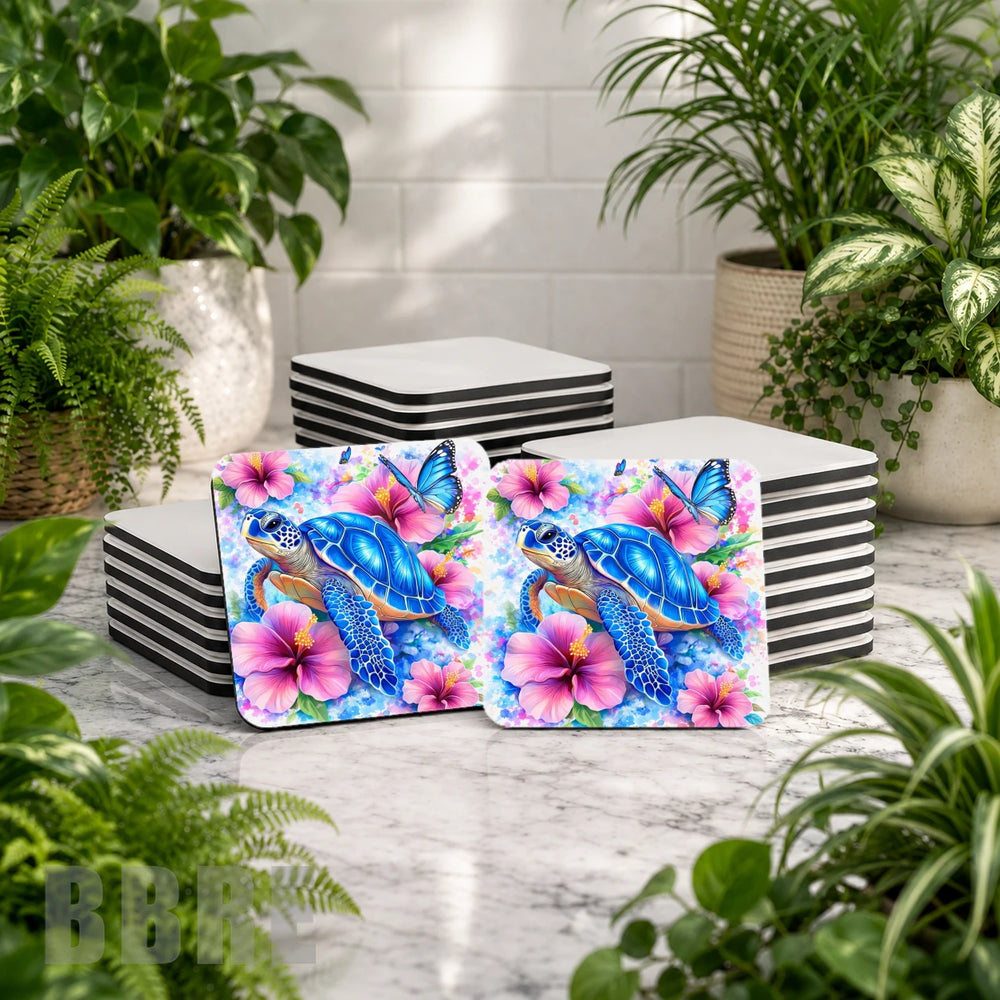 Tropical Turtle Mockup Image