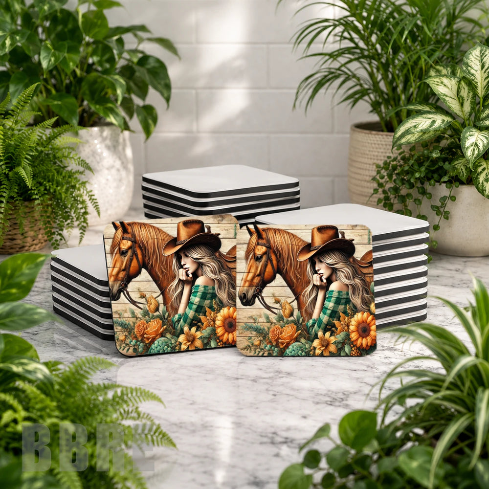 Cowgirl Horse 2 Mockup Image