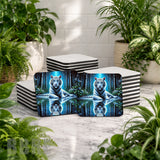 Majestic White Tiger Mockup Image