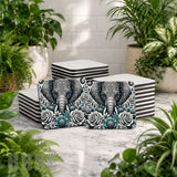 Elephant Floral Mockup Image