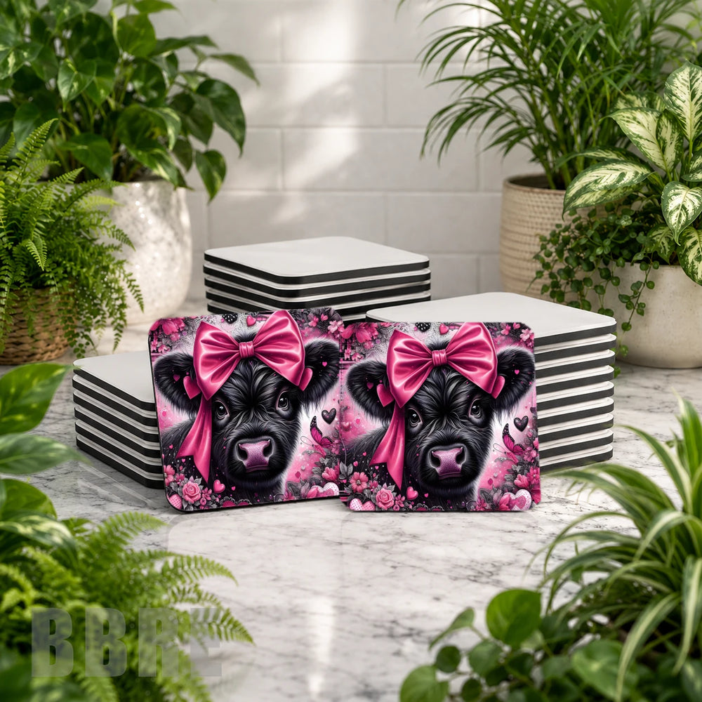Pink Cow Mockup Image