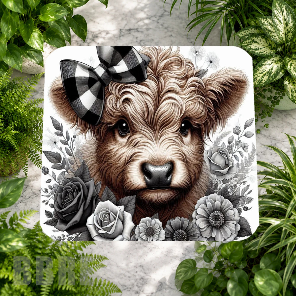 Floral Cow Main Image