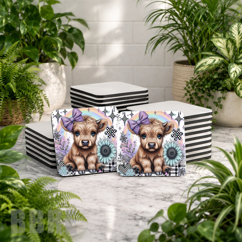 Cute Calf Mockup Image