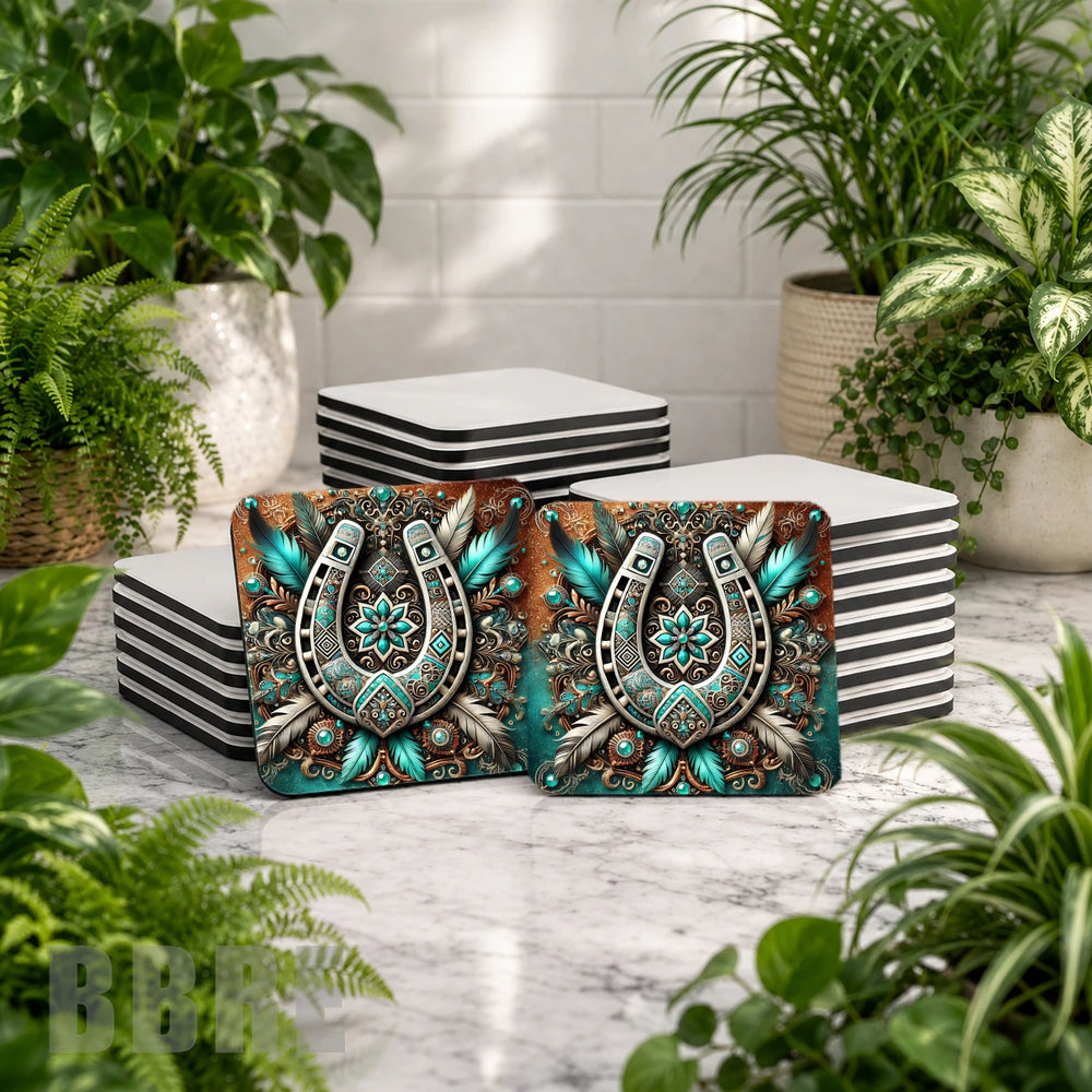 Horseshoe Art Mockup Image