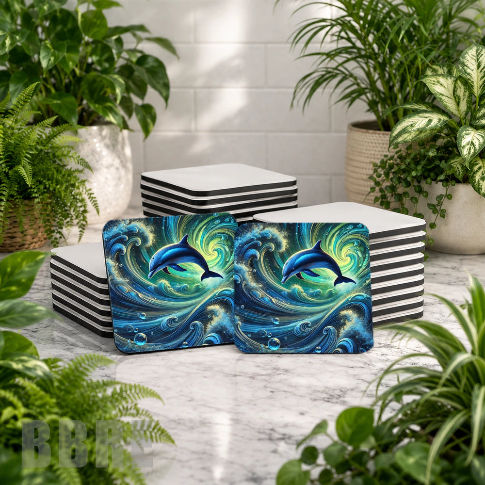 Dolphin Wave Mockup Image