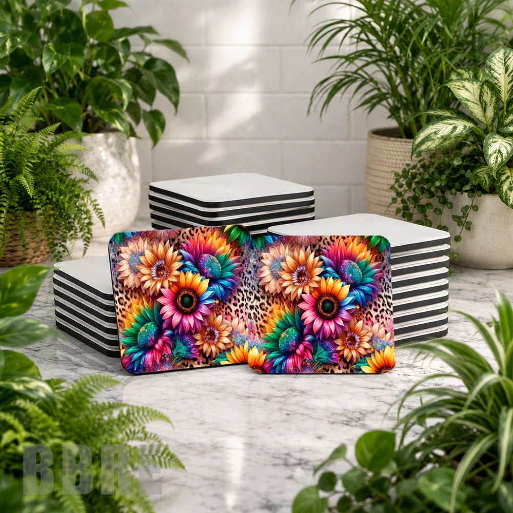 Vibrant Floral Mockup Image