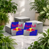 Red Bull Coaster Mockup Image